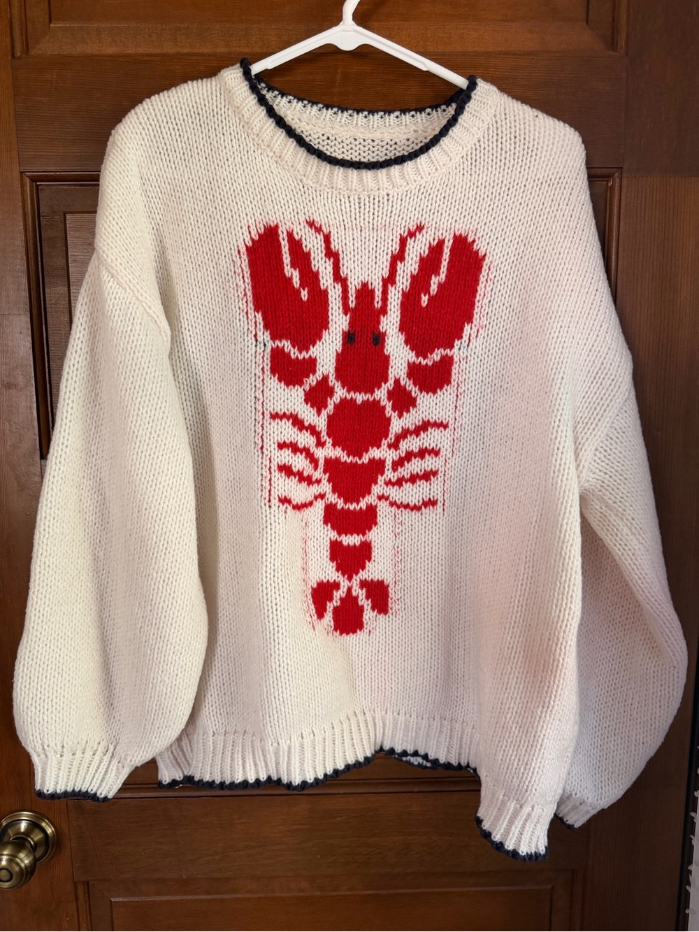 WOMENS KNIT LOBSTER SWEATER 🦞 - Picture 2 of 4